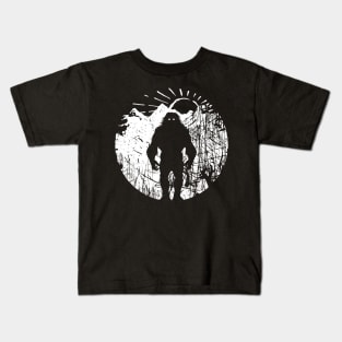 Bigfoot Mountain Sunset Kids T-Shirt